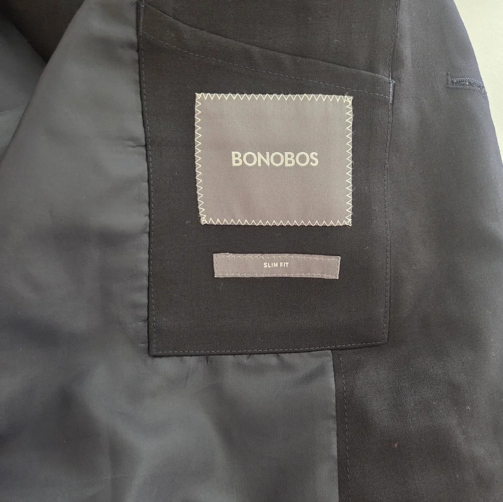 Bonobos Men's Navy Blue Sport Coat Blazer